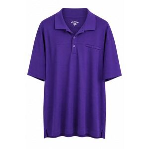 Reel Legends Perf Polo Shirt Men XXL Purple Moisture Wicking Fishing Golf Casual